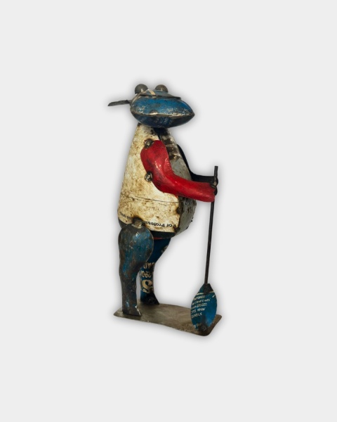Figurka Byk z metalu