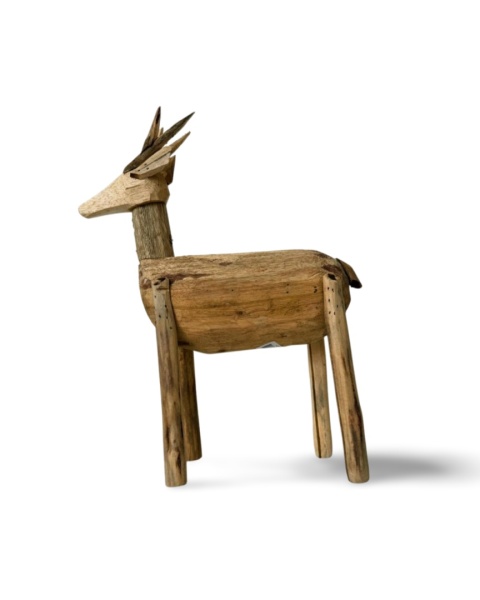 Figurka drewniana Jeleń